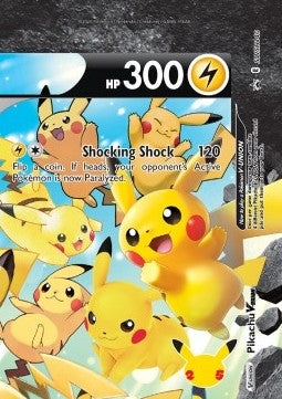 Pikachu V-UNION - SWSH140 Black Star Promo (Sword and Shield Series)