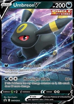 Umbreon V SWSH203 Black Star Promo (Sword and Shield Series)