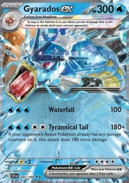 Gyarados ex - 045/198 - Scarlet & Violet Base