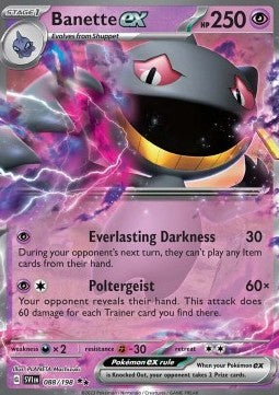 Banette ex - 088/198 - Scarlet & Violet Base