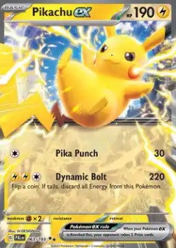 Pikachu ex - 063/193 - Paldea Evolved