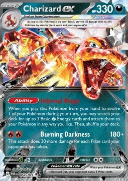 Charizard ex - 054/091 - Scarlet & Violet: Paldean Fates