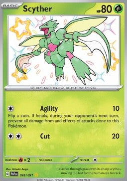 Scyther - 095/091 - Scarlet & Violet: Paldean Fates